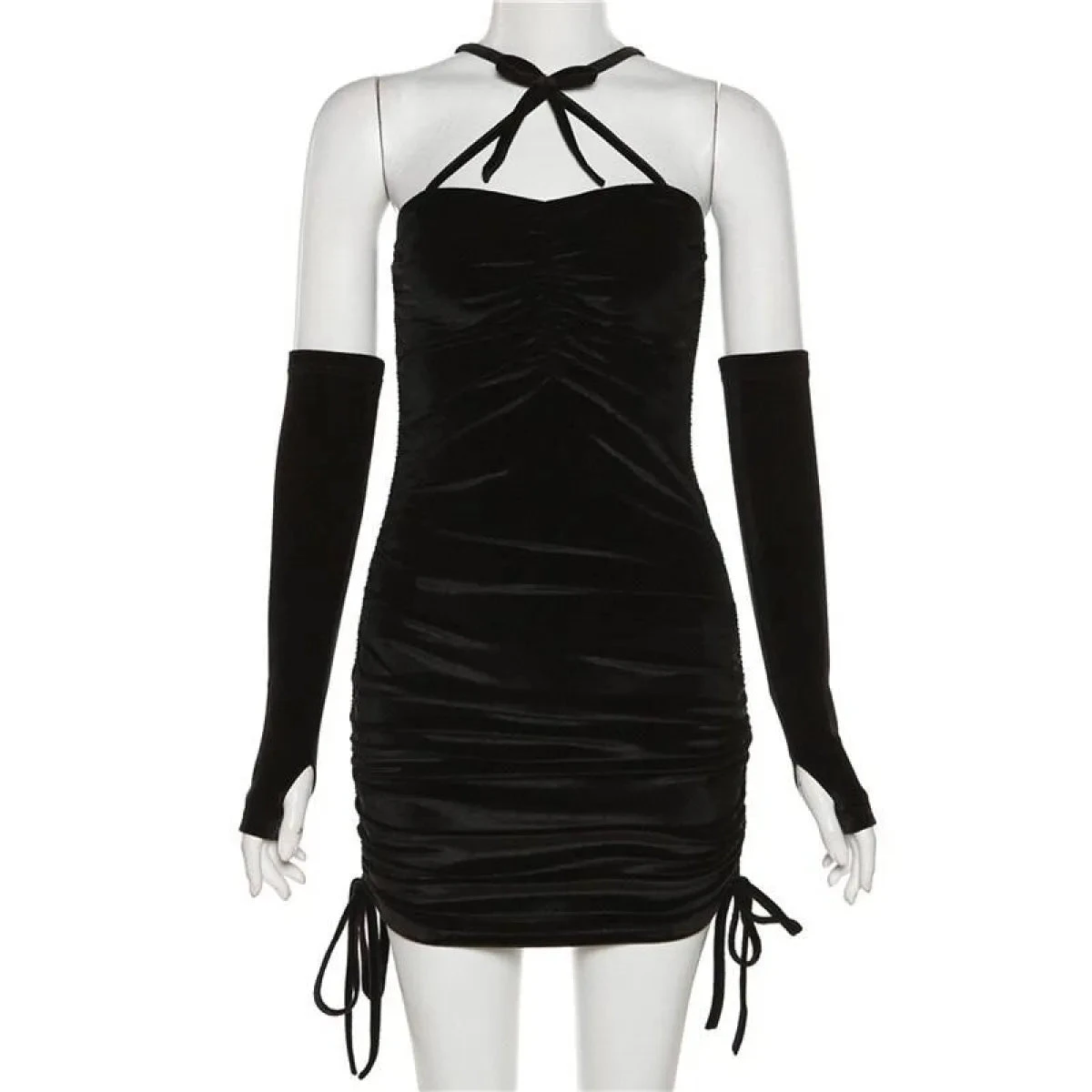 Kawaii Drawstring Mini Dress - Image 7