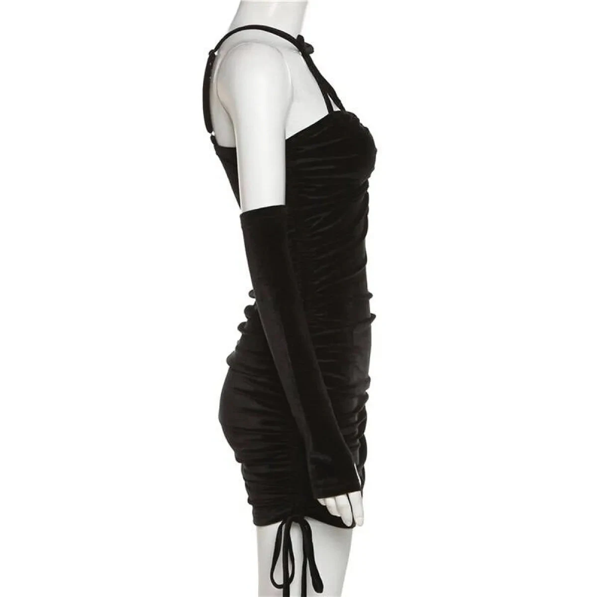 Kawaii Drawstring Mini Dress - Image 8