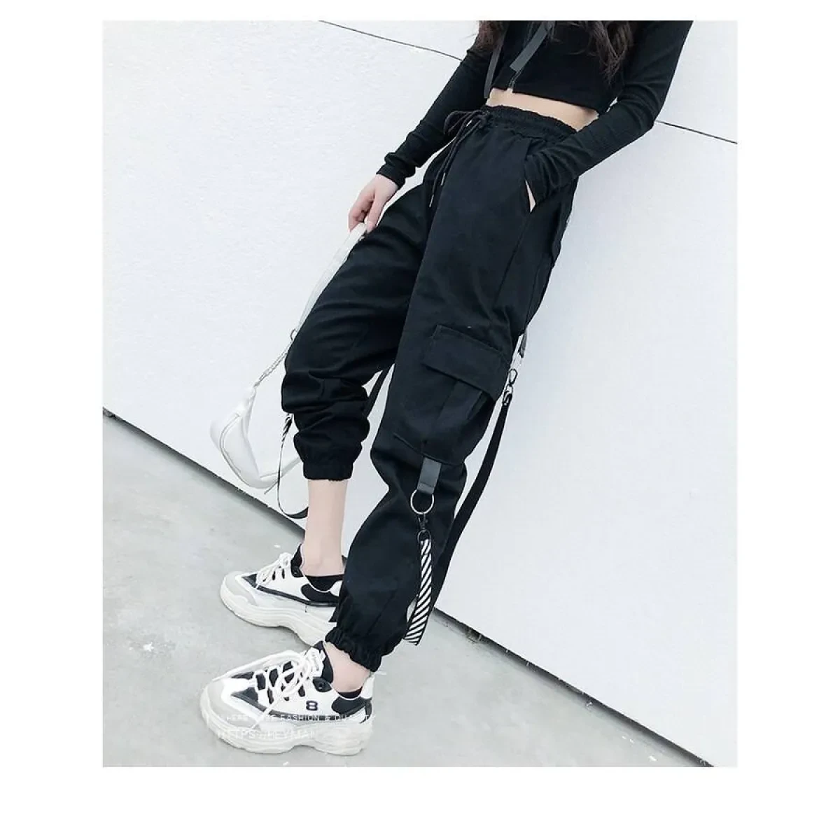 Casual Korean Cargo Pants - Image 11