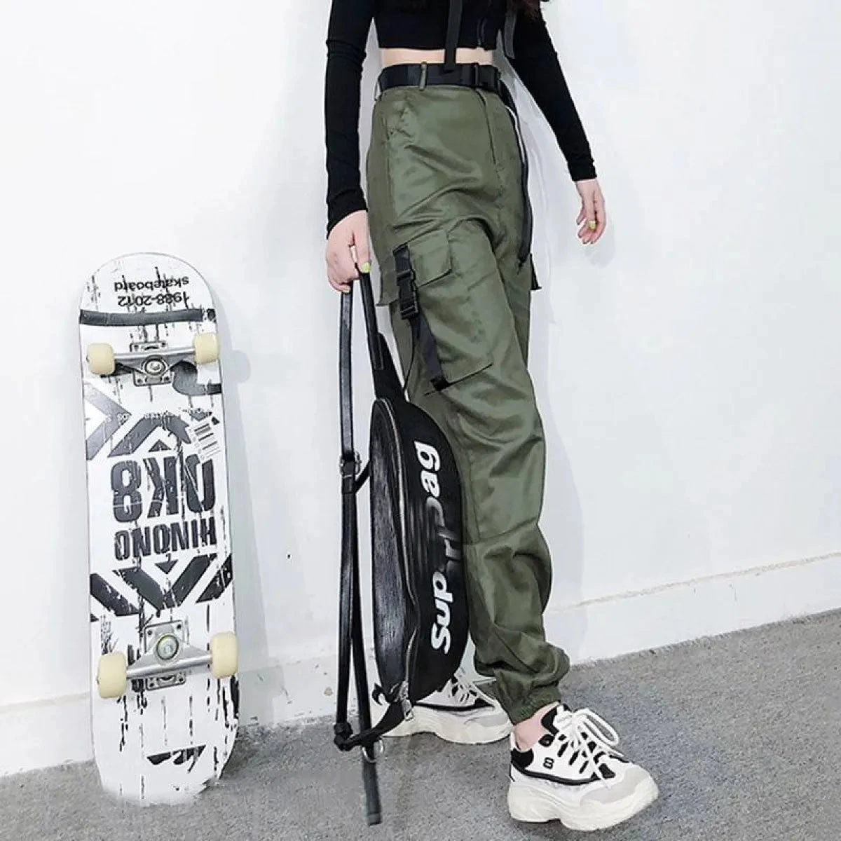 Casual Korean Cargo Pants - Image 19