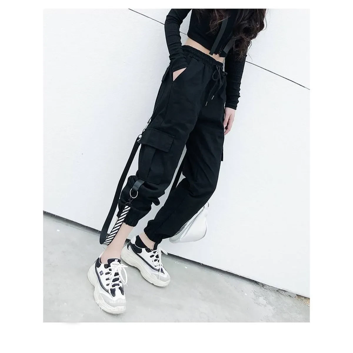 Casual Korean Cargo Pants - Image 10