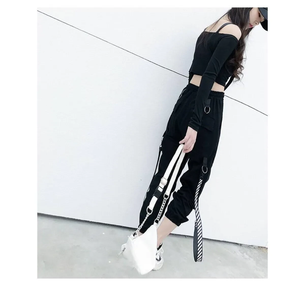 Casual Korean Cargo Pants - Image 12