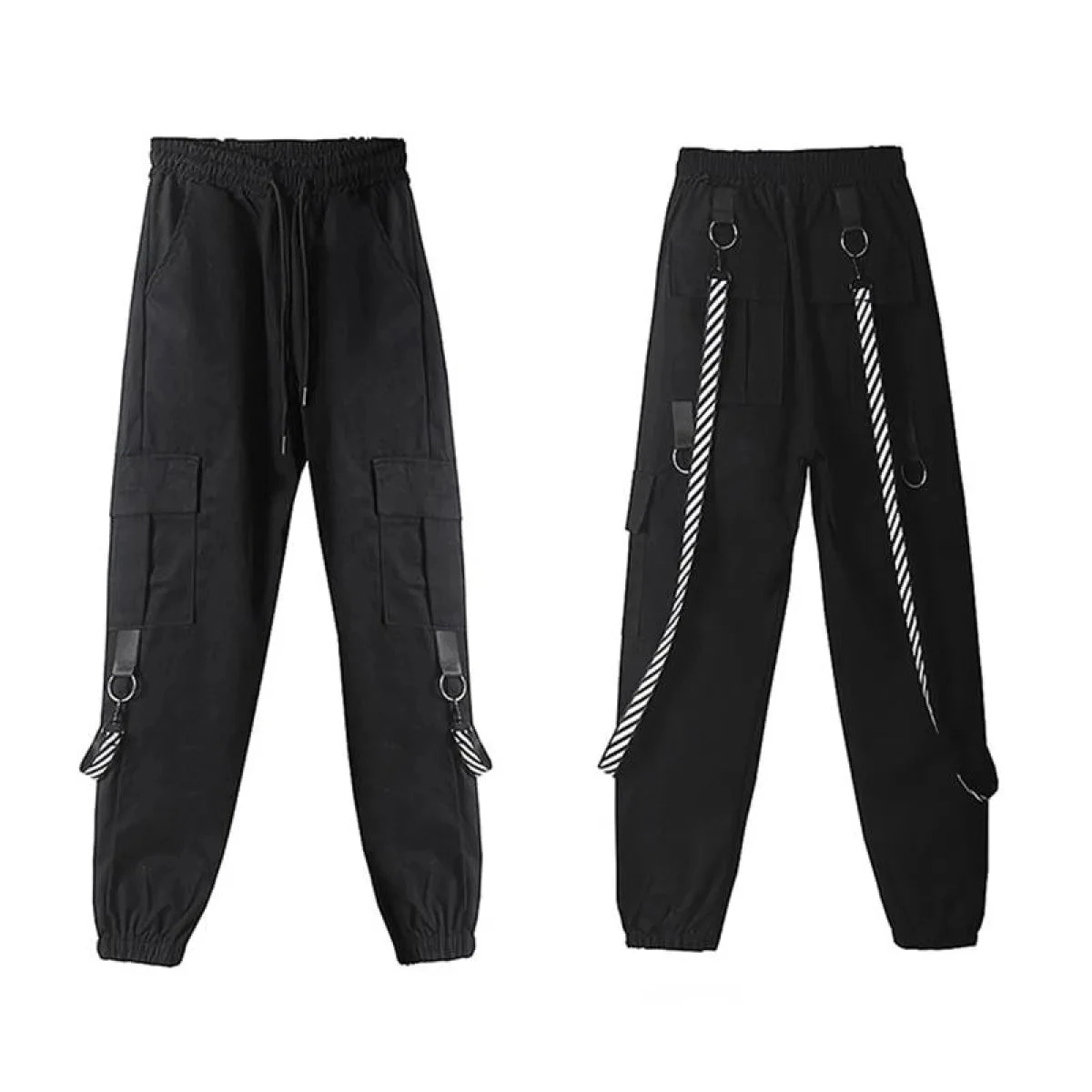 Casual Korean Cargo Pants - Image 6