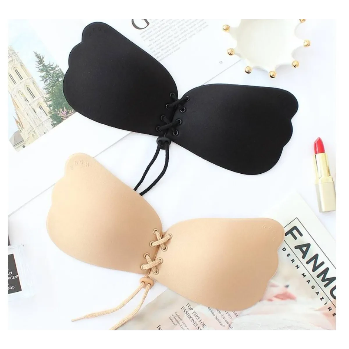 Strapless Push Up Bra - Image 10