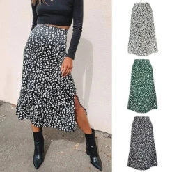 Sexy Leopard Wrap Skirt