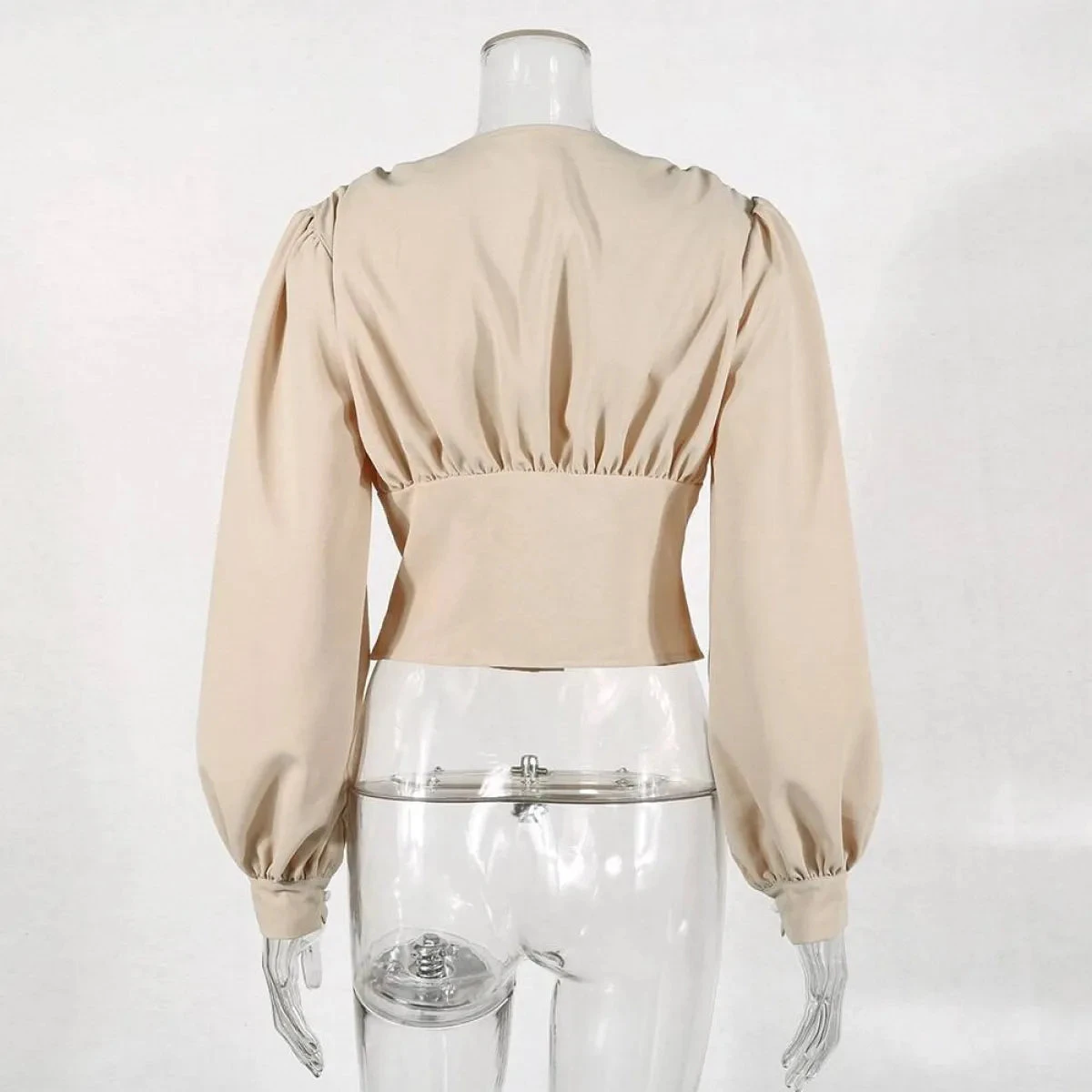 Long-sleeved Korean Blouse - Image 5