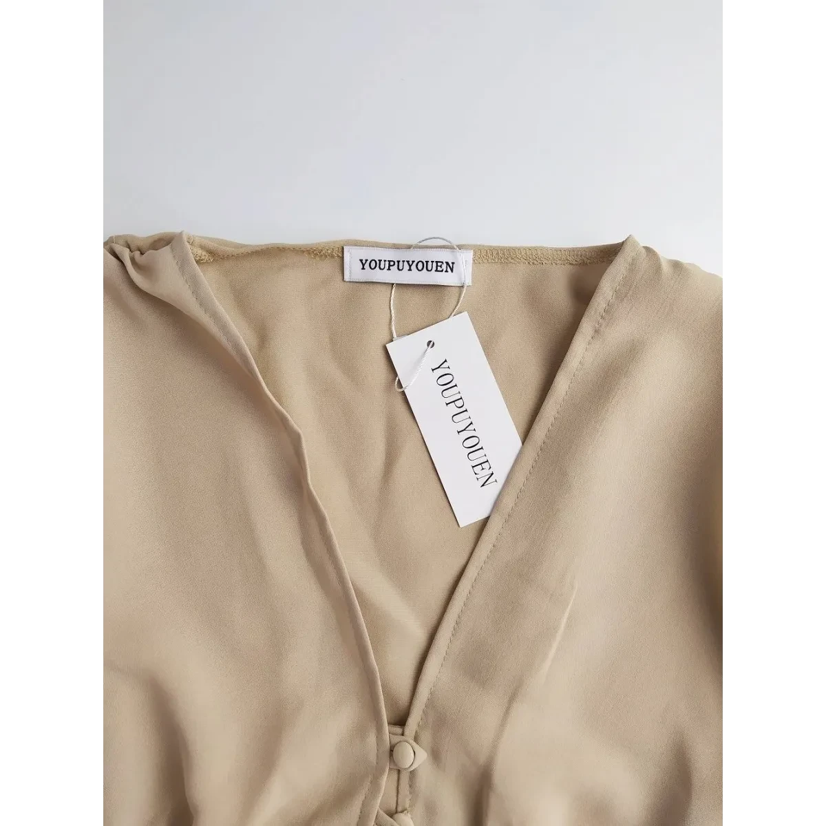 Long-sleeved Korean Blouse - Image 11