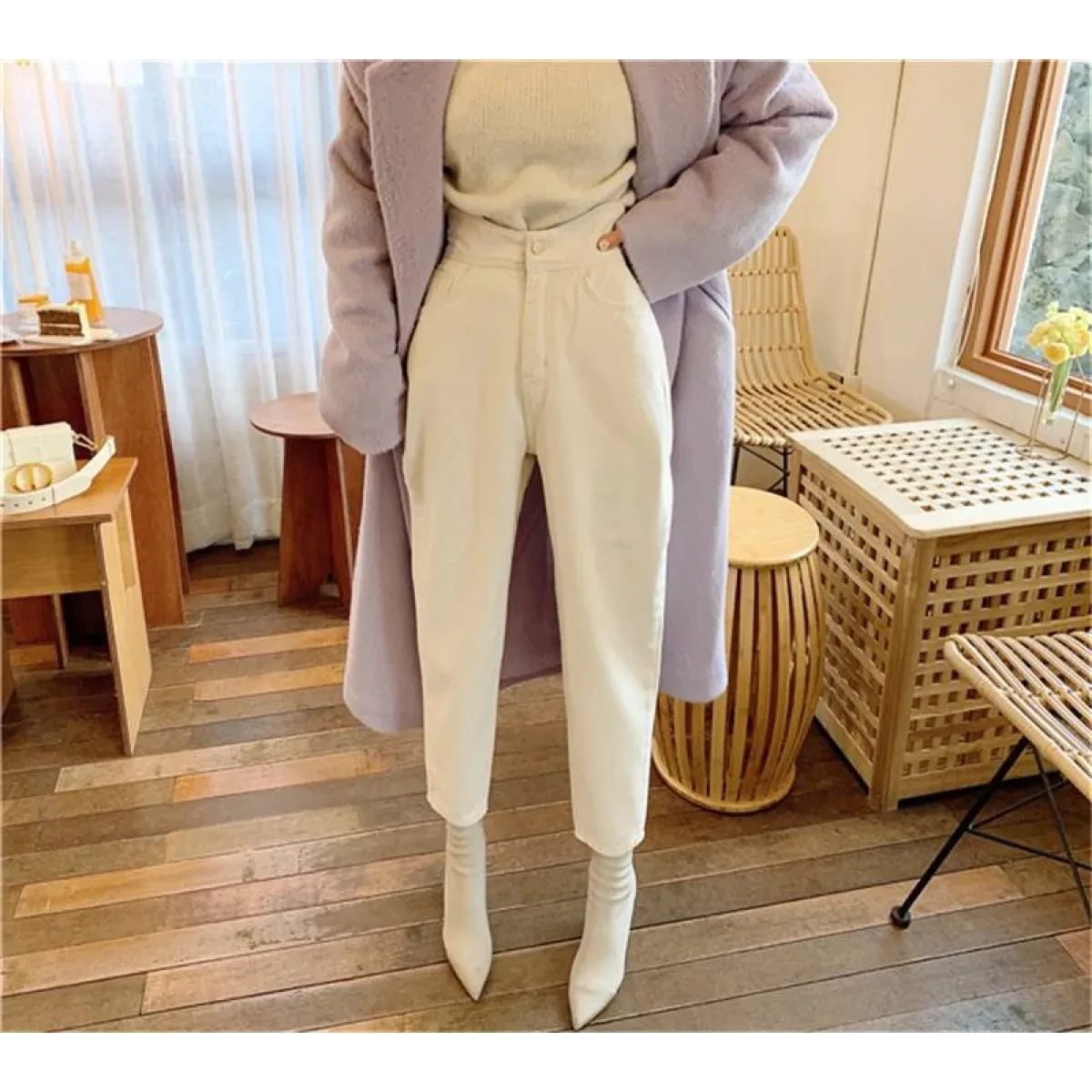 Loose Korean Jeans For Women - Image 7