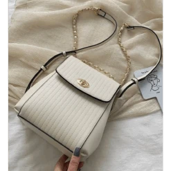 Chain Detail Backpack