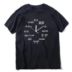 Unisex Math Clock T-Shirt