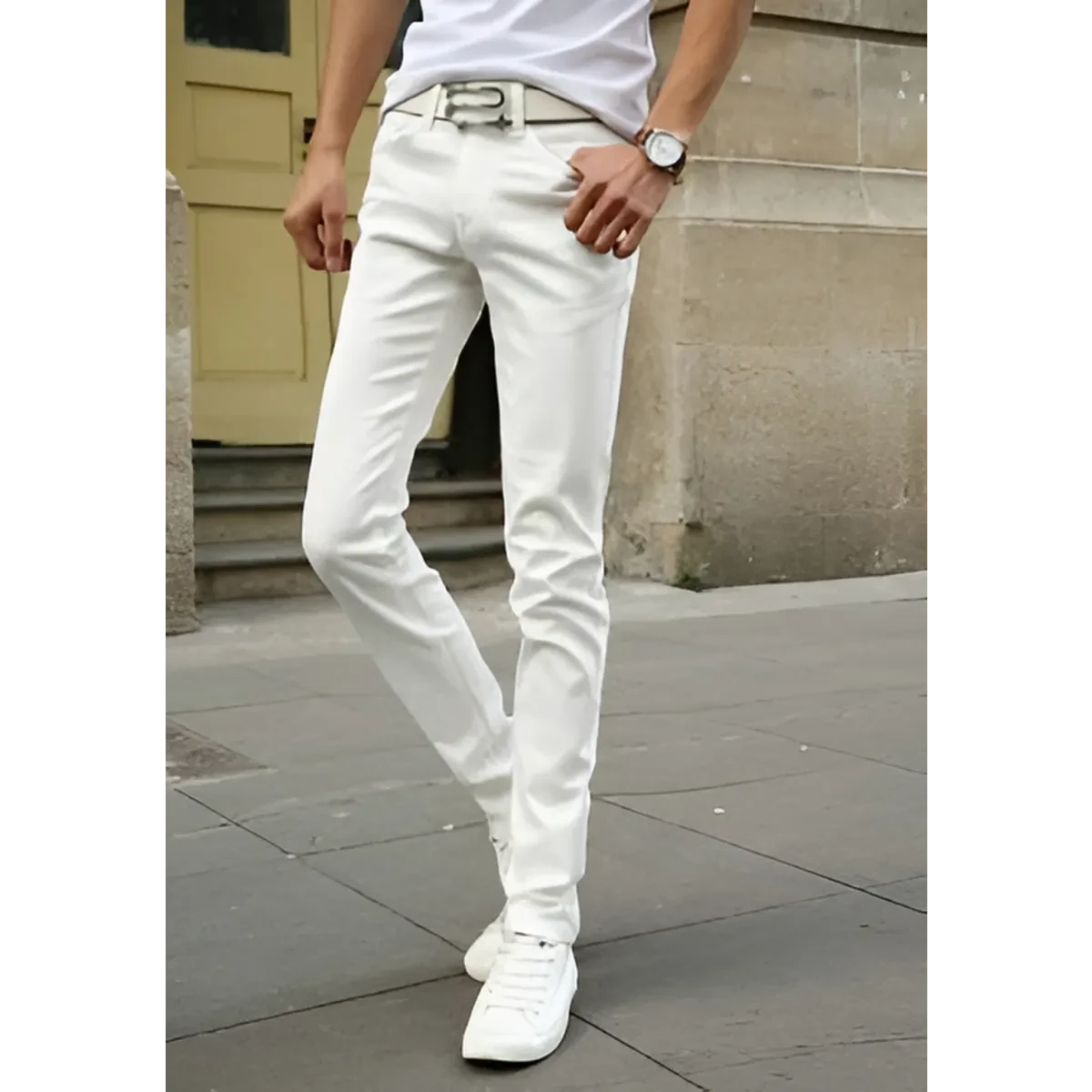Men's Casual Stretchy Pants - Image 11