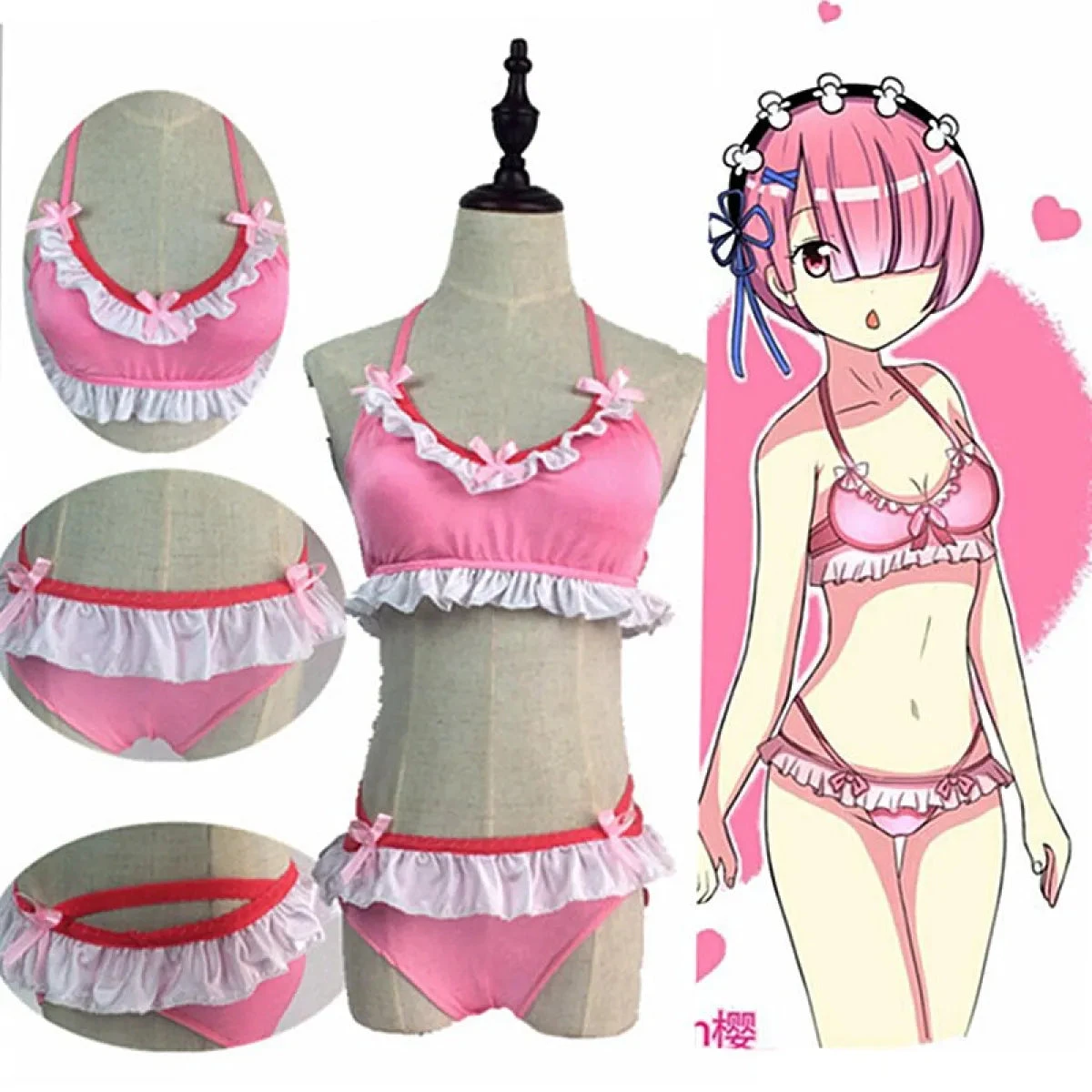 Ram Rem Cosplay Costume - Image 6