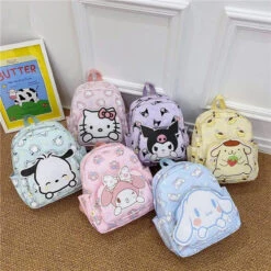 High-Capacity Sanrio Character Backpack - Cute & Functional