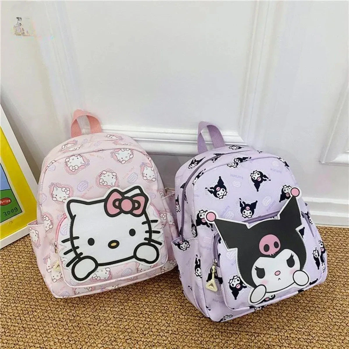 High-Capacity Sanrio Character Backpack - Cute & Functional - Image 2