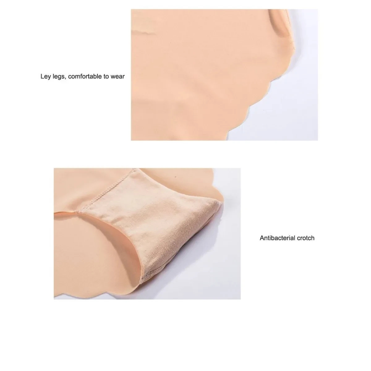 Low-Rise Seamless Panties Set - 3 Pcs - Image 16