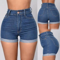 Sexy Slim Korean Fashion Jean Shorts