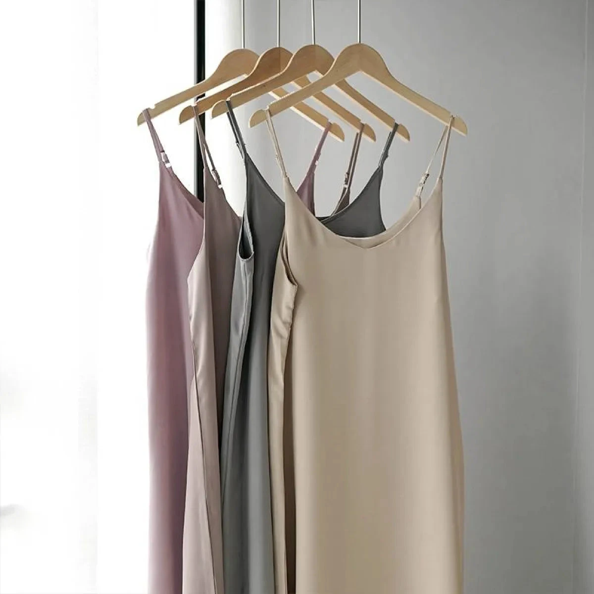 Silk Slip Dress - Image 12