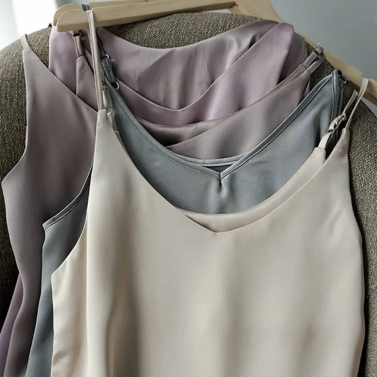 Silk Slip Dress - Image 14