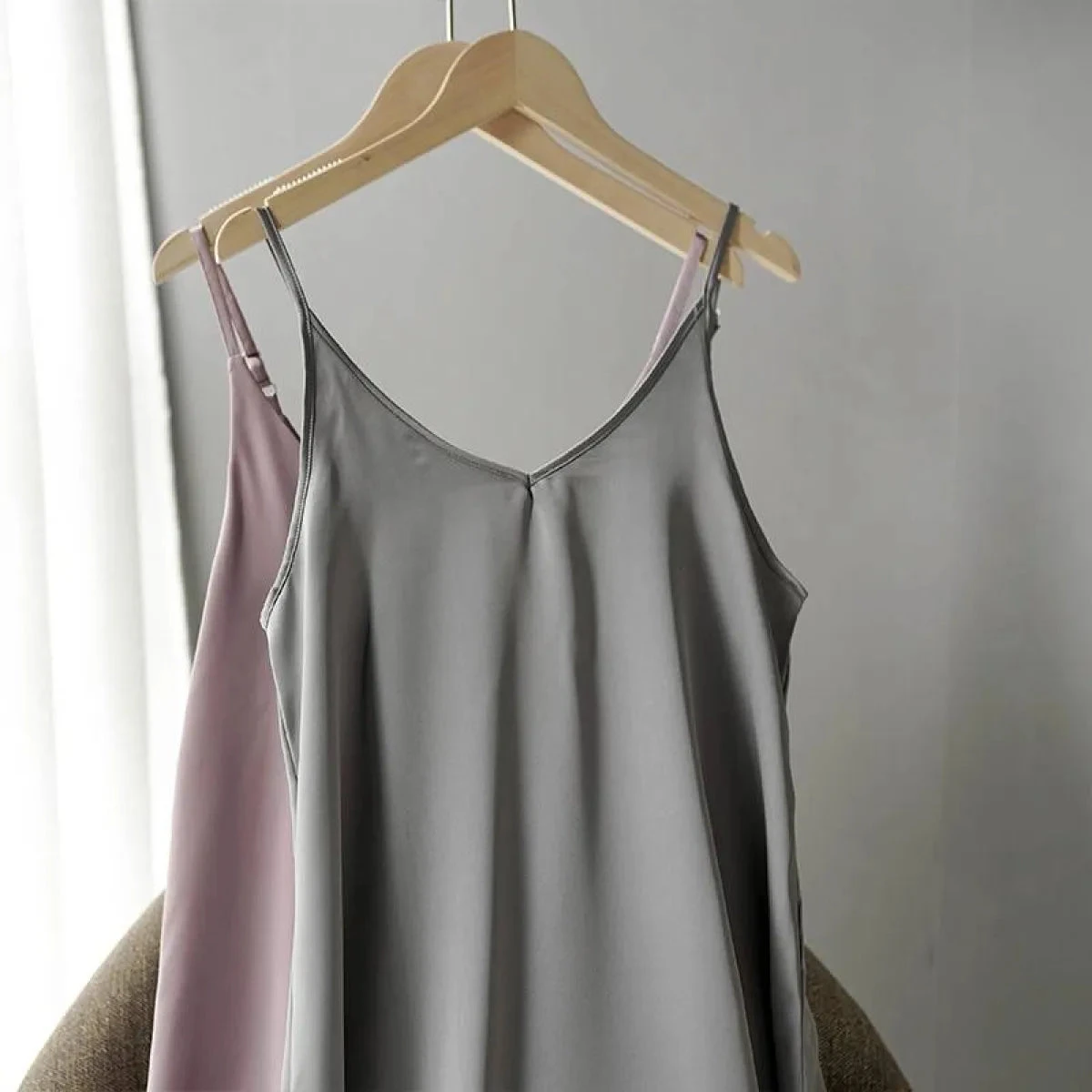 Silk Slip Dress - Image 15