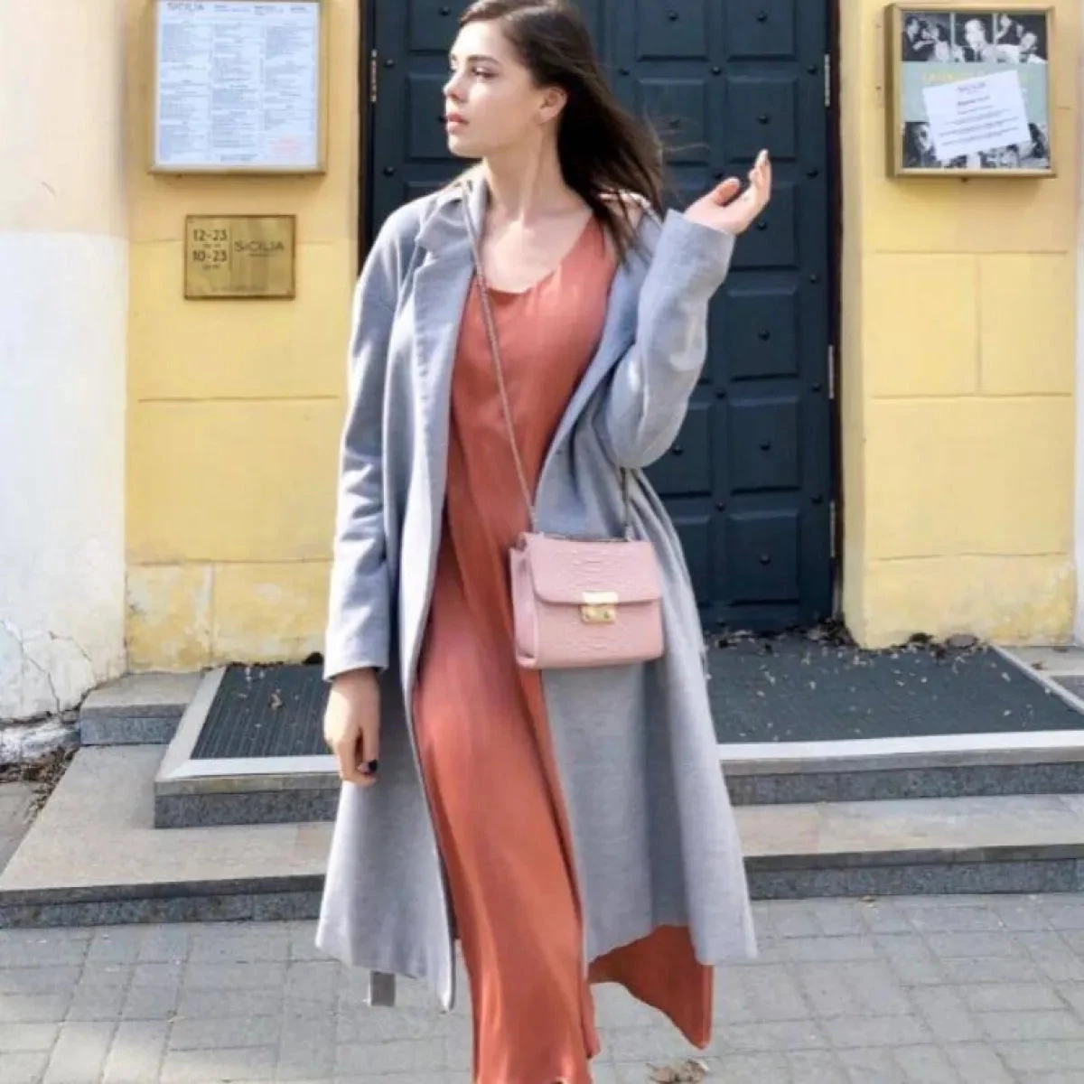 Silk Slip Dress - Image 3