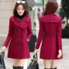 Korean Slim Wool Coats