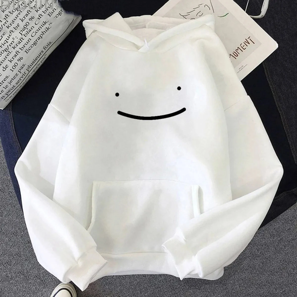 Smiley Printed Hoodie - Image 7
