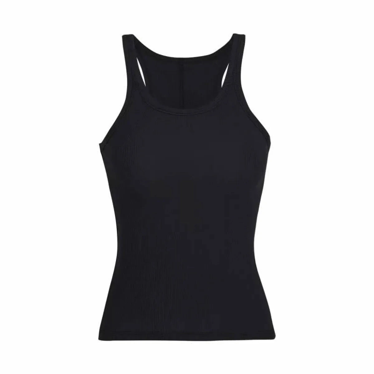 Solid Ribbed Tank Top - Image 13