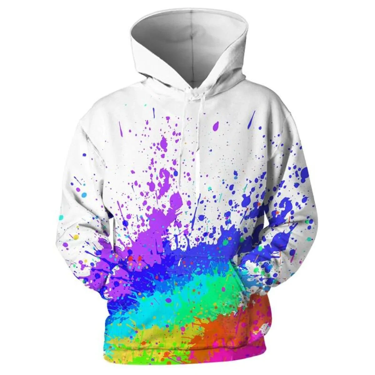 3D Spray Paint Printed Hoodie - Image 14
