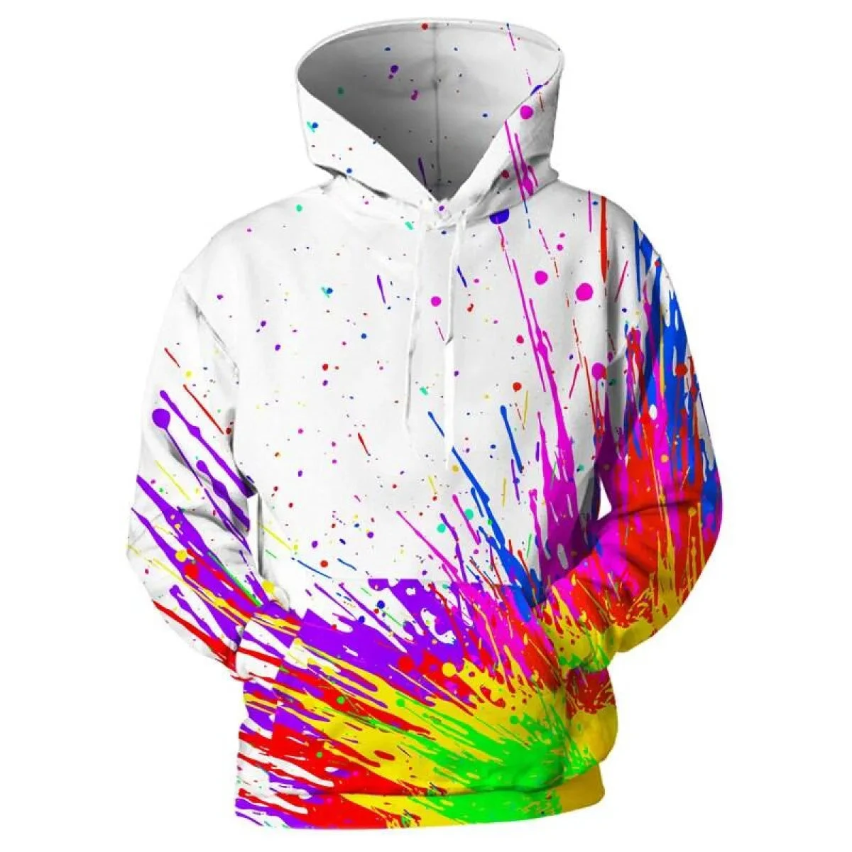 3D Spray Paint Printed Hoodie - Image 16
