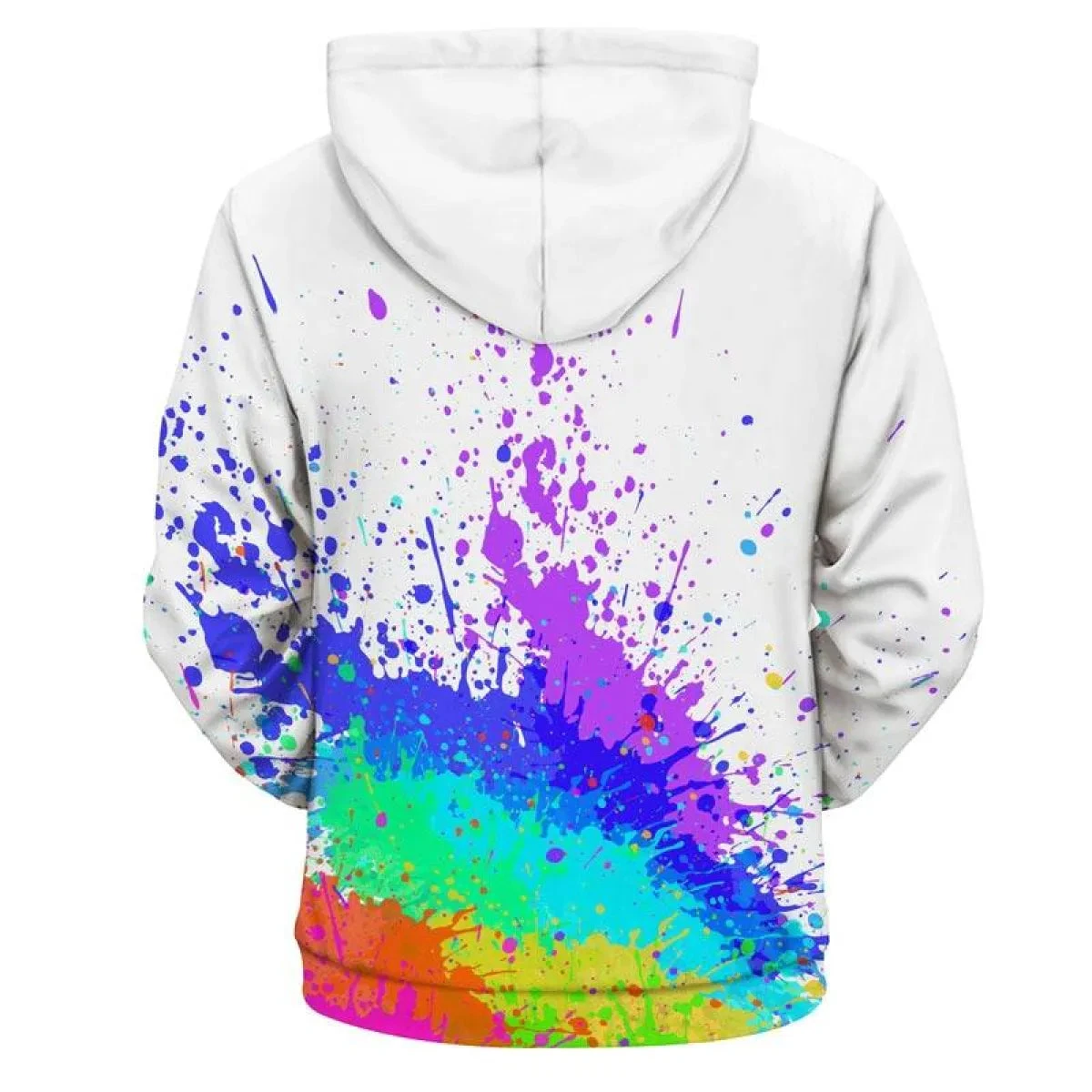 3D Spray Paint Printed Hoodie - Image 2