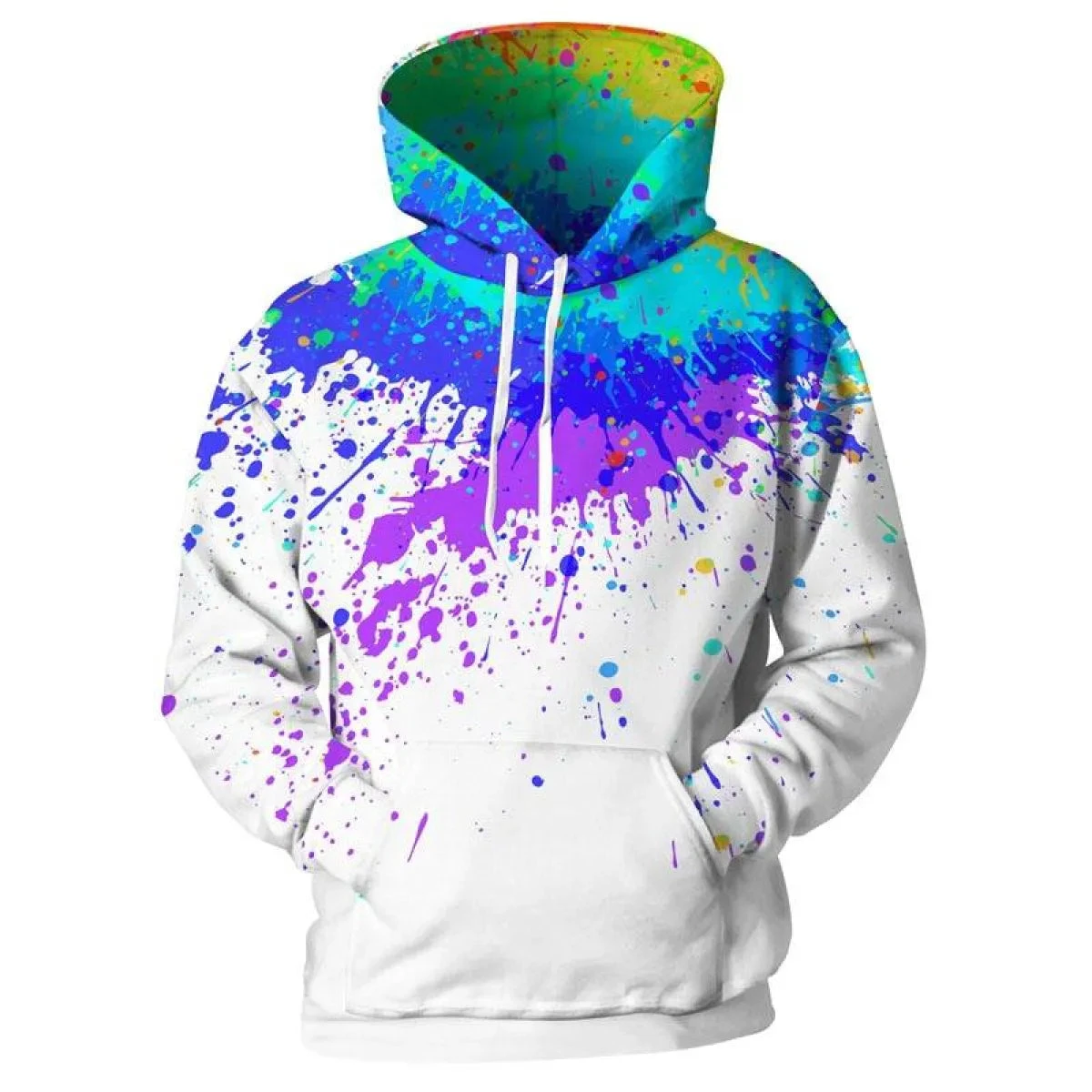 3D Spray Paint Printed Hoodie - Image 5