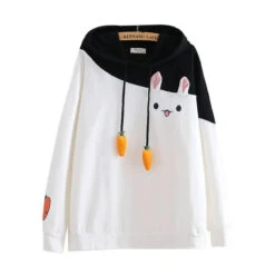 Street Fashion Bunny Hoodie