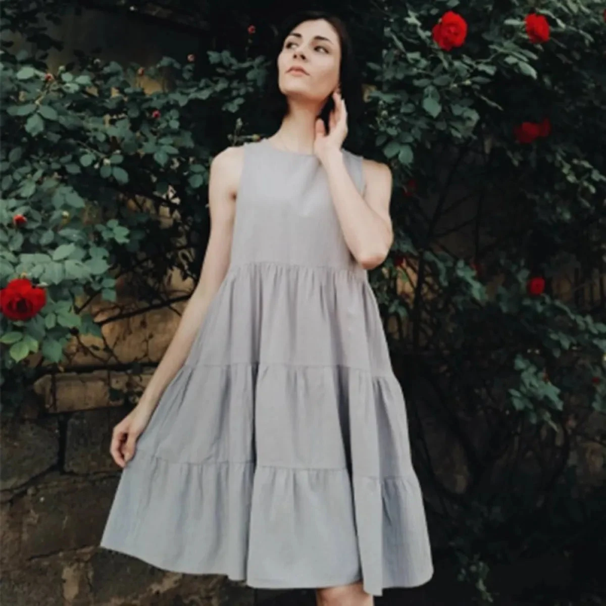 Summer Sleeveless Dress - Image 10