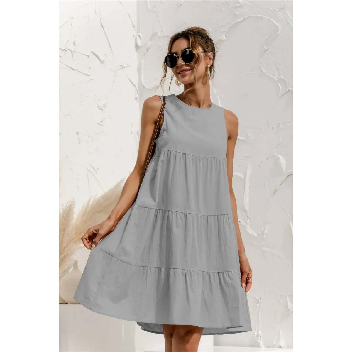 Summer Sleeveless Dress - Image 15