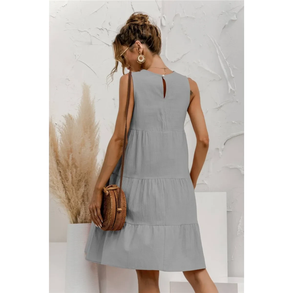Summer Sleeveless Dress - Image 16
