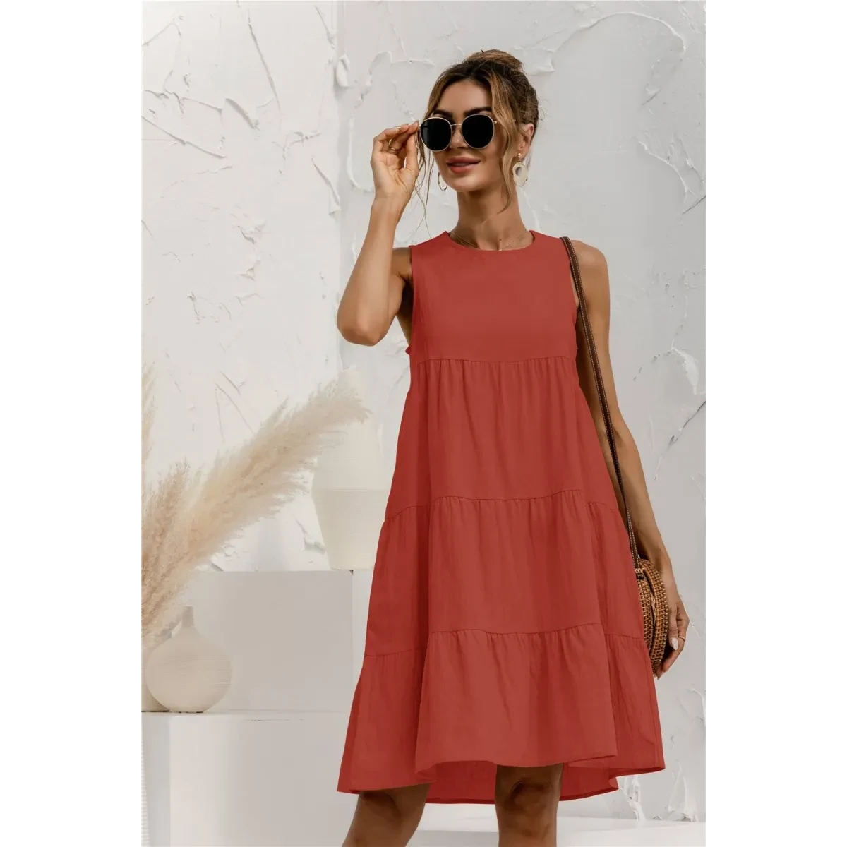 Summer Sleeveless Dress - Image 17