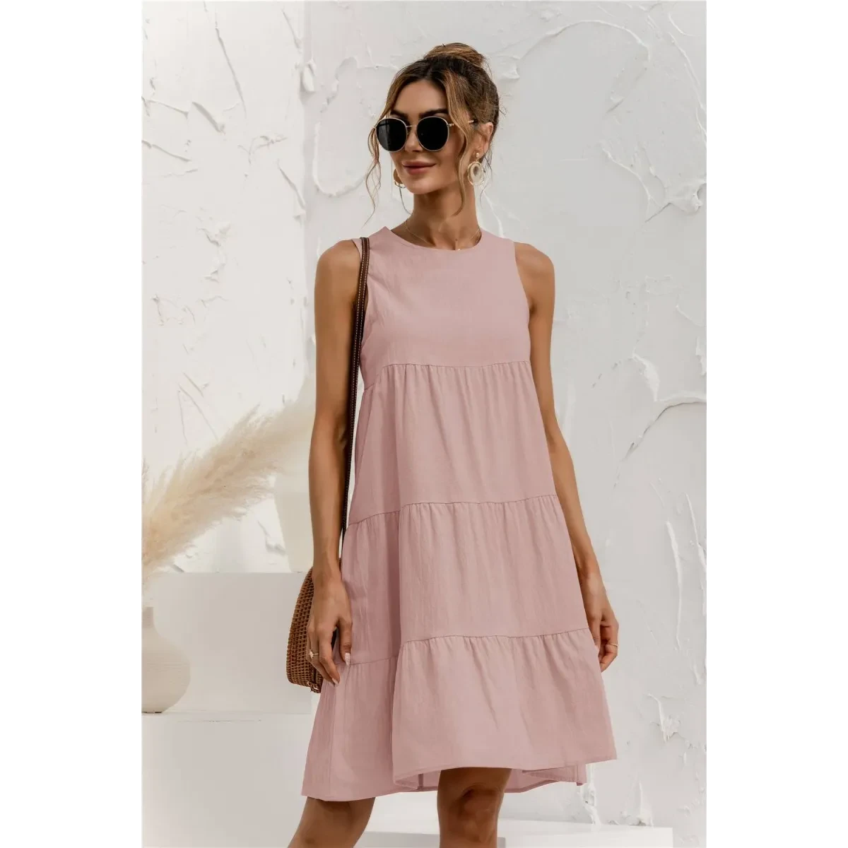 Summer Sleeveless Dress - Image 3