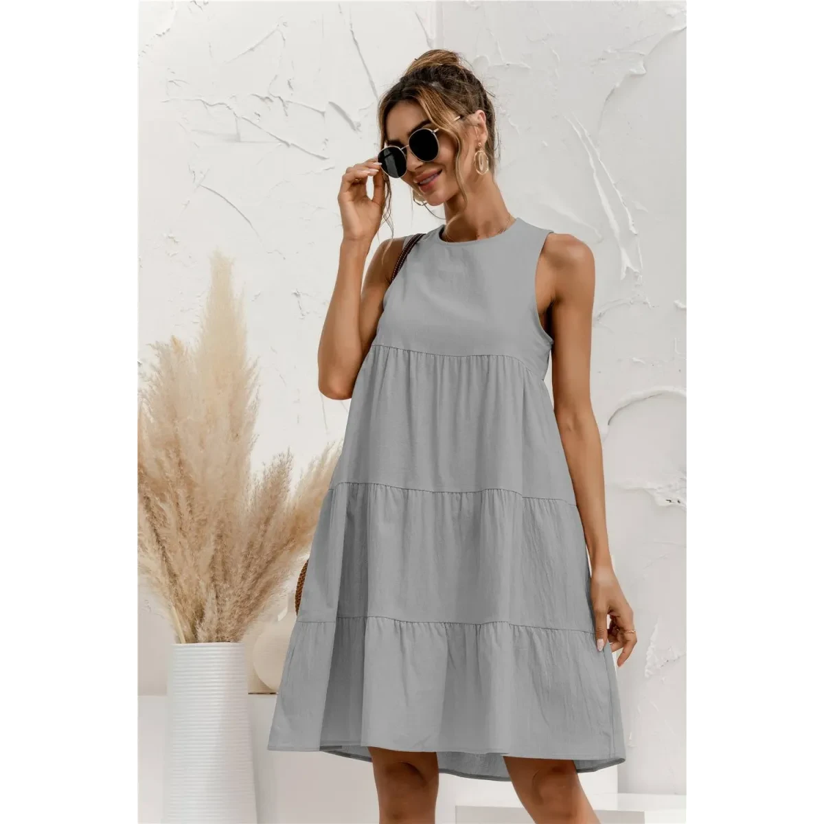 Summer Sleeveless Dress - Image 4