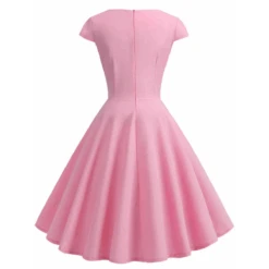 V Neck Swing Summer Dress