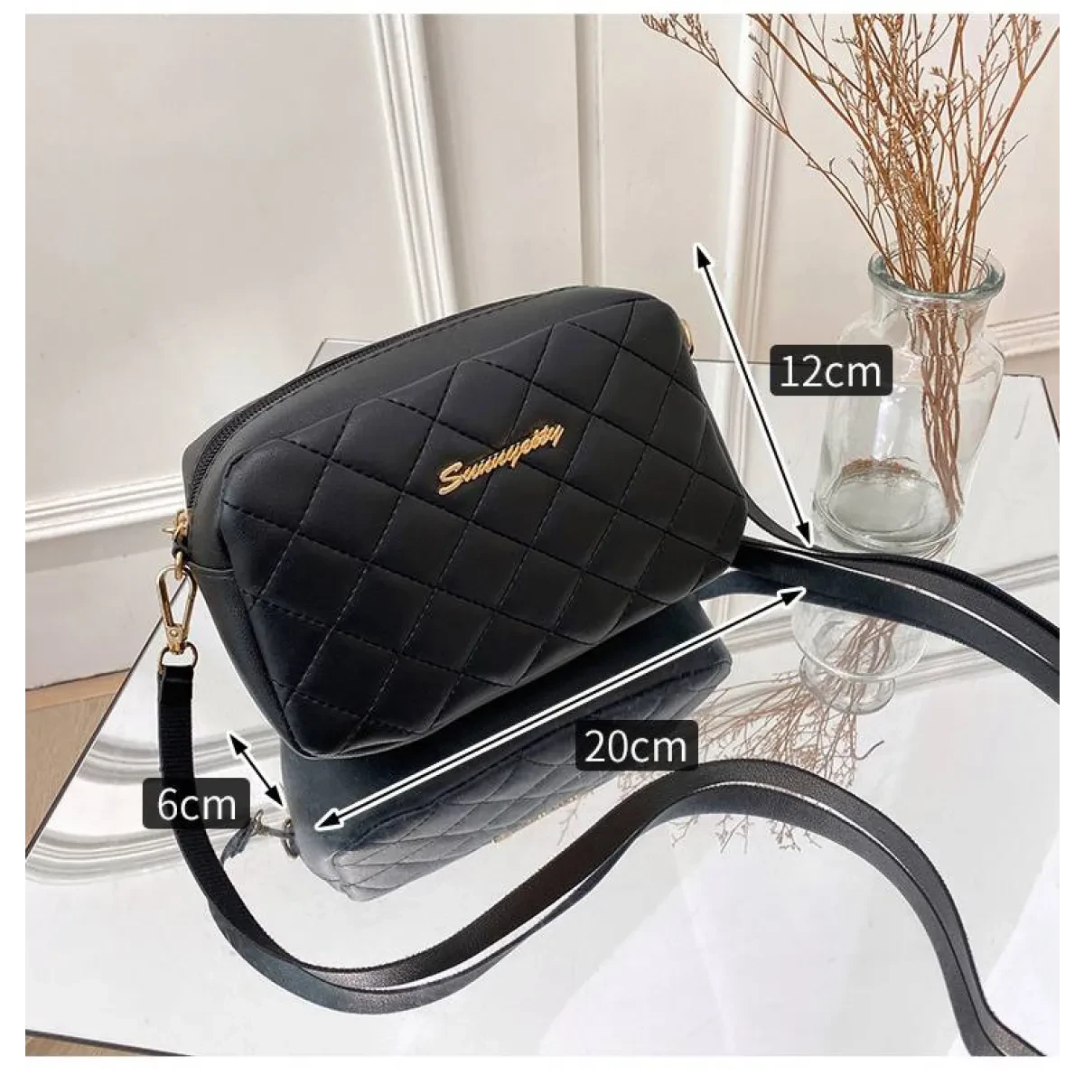 Trendy Small Tassel Messenger Bag - Image 7