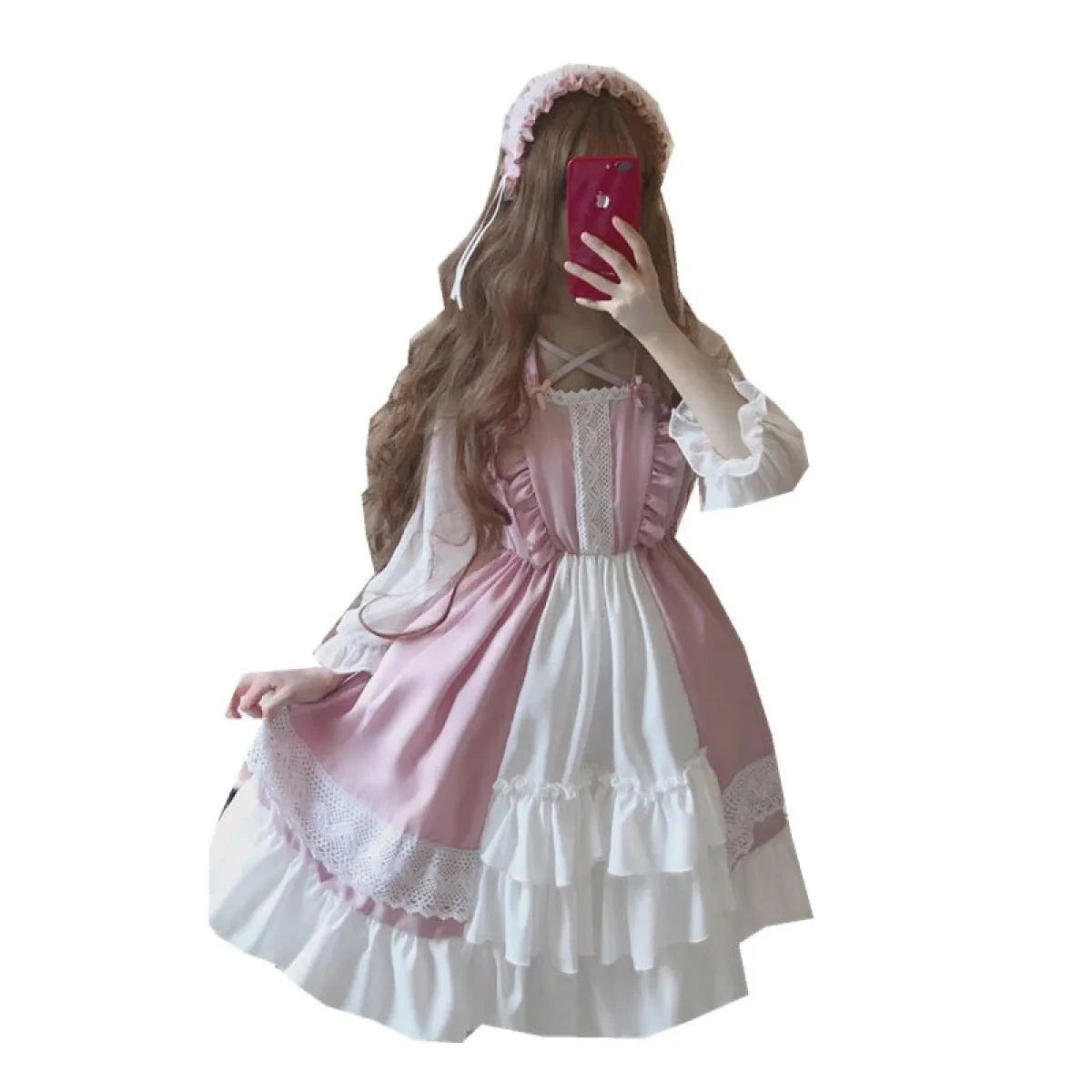 Ruffle Victorian Loli Dress - Image 4