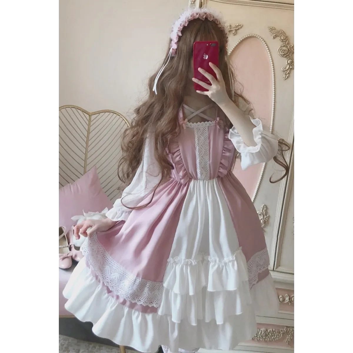 Ruffle Victorian Loli Dress - Image 5