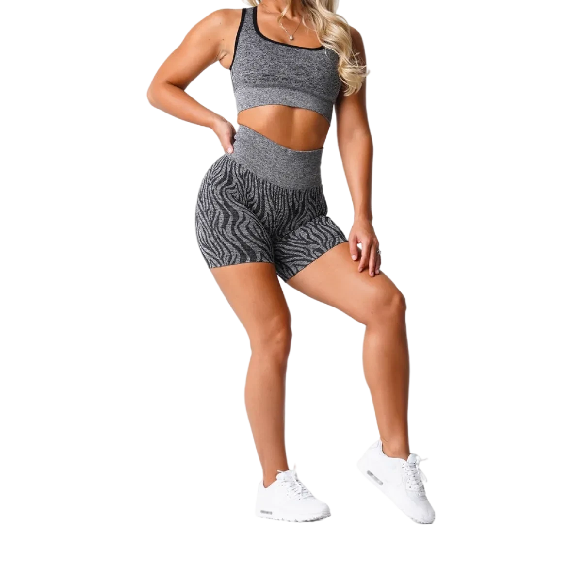 Wild Thing Zebra Fitness Shorts - Image 4