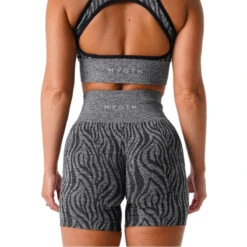 Wild Thing Zebra Fitness Shorts