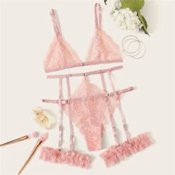 Women's Lingerie Set In Multiple Colors