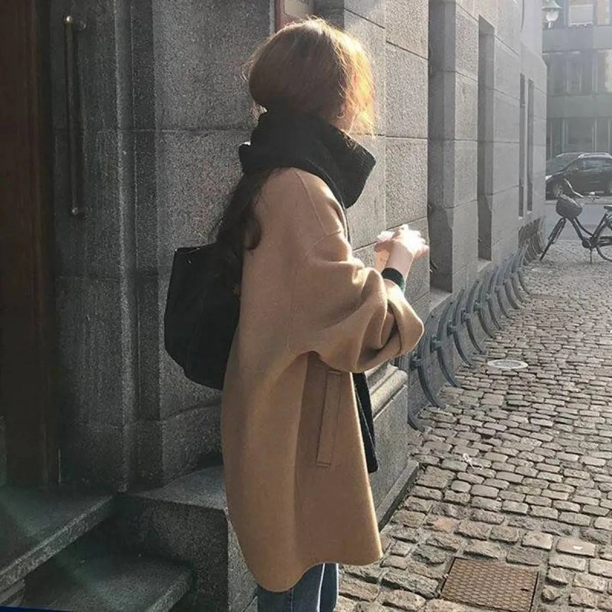 Wool Casual Style Coat - Image 12