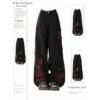 Gothic Baggy Jeans – Y2K Harajuku Grunge Aesthetic