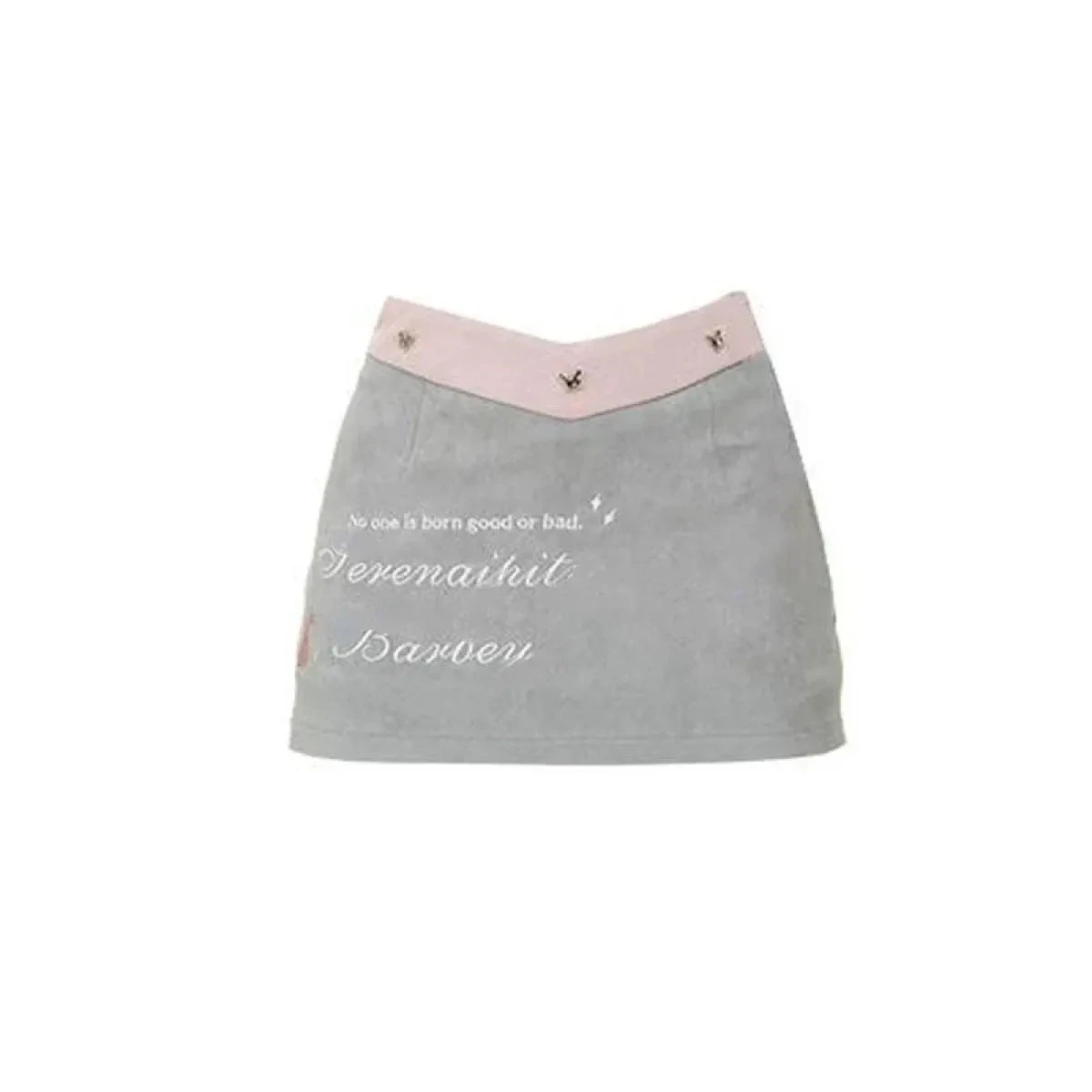 Kawaii Faux Fur Coat & Mini Skirt Set – Y2K Harajuku Outfit - Image 7